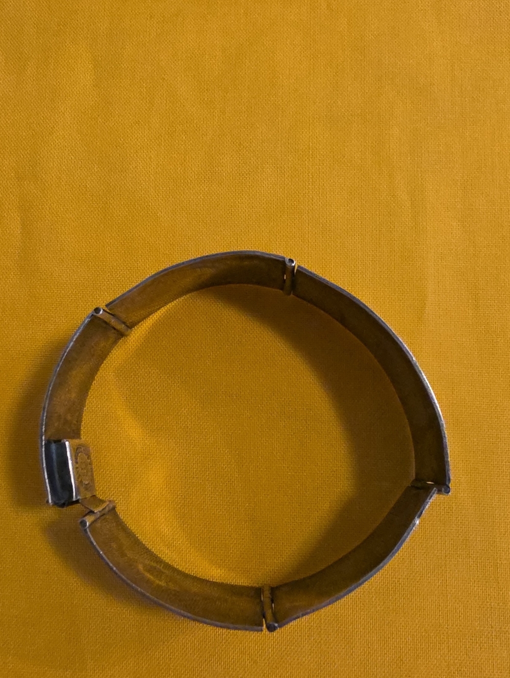 Vintage 925 Silver Mexican/Aztec Inspired Panel Bracelet - Beautiful Piece! - Picture 6 of 15